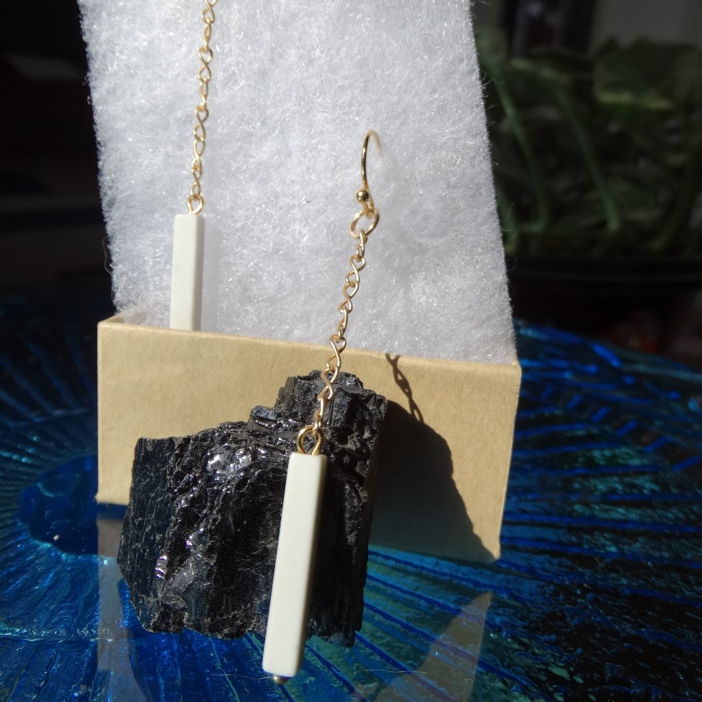 Lost & Found Ceramic Stick Earrings